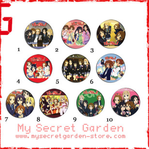 K-On !  けいおん Anime Pinback Button Badge Set 1a or 1b ( or Hair Ties / 4.4 cm Badge / Magnet / Keychain Set )
